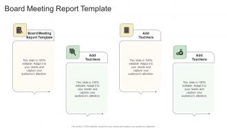 Board Meeting Report Template In Powerpoint And Google Slides Cpb