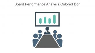 Board Performance Analysis Colored Icon In Powerpoint Pptx Png And Editable Eps Format