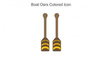 Boat Oars Colored Icon In Powerpoint Pptx Png And Editable Eps Format