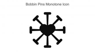 Bobbin Pins Monotone Icon In Powerpoint Pptx Png And Editable Eps Format