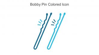 Bobby Pin Colored Icon In Powerpoint Pptx Png And Editable Eps Format