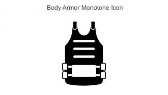 Body Armor Monotone Icon In Powerpoint Pptx Png And Editable Eps Format