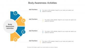 Body Awareness Activities In Powerpoint And Google Slides Cpb