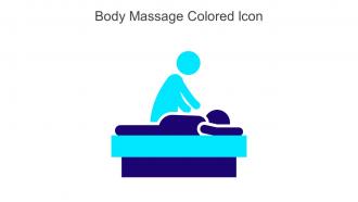 Body Massage Colored Icon In Powerpoint Pptx Png And Editable Eps Format