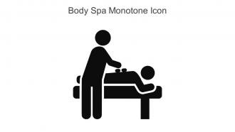 Body Spa Monotone Icon In Powerpoint Pptx Png And Editable Eps Format