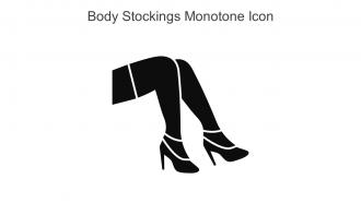Body Stockings Monotone Icon In Powerpoint Pptx Png And Editable Eps Format