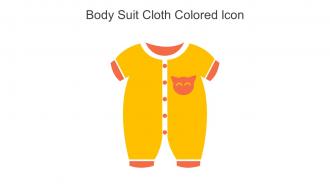 Body Suit Cloth Colored Icon In Powerpoint Pptx Png And Editable Eps Format