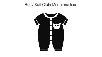 Body Suit Cloth Monotone Icon In Powerpoint Pptx Png And Editable Eps Format