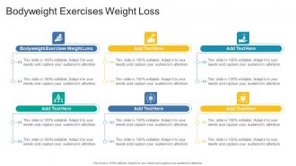 Bodyweight Exercises Weight Loss In Powerpoint And Google Slides Cpb