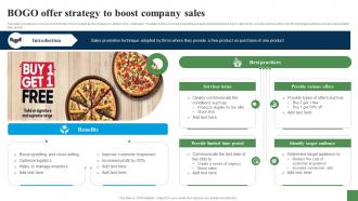 Bogo Offer Strategy To Boost Company Expanding Customer Base Through Market Strategy SS V