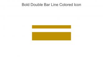 Bold Double Bar Line Colored Icon In Powerpoint Pptx Png And Editable Eps Format