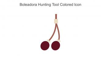 Boleadora Hunting Tool Colored Icon In Powerpoint Pptx Png And Editable Eps Format