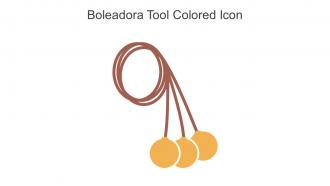 Boleadora Tool Colored Icon In Powerpoint Pptx Png And Editable Eps Format