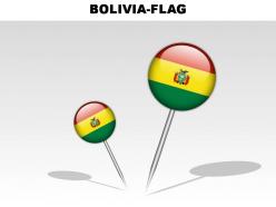 Bolivia country powerpoint flags