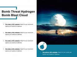 Bomb Threat Hydrogen Bomb Blast Cloud