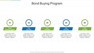 Bond Buying Program In Powerpoint And Google Slides Cpb