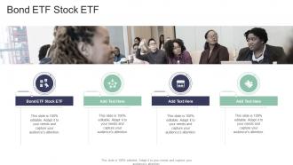 Bond ETF Stock ETF In Powerpoint And Google Slides Cpb
