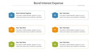 Bond Interest Expense Ppt Powerpoint Presentation Styles Summary Cpb