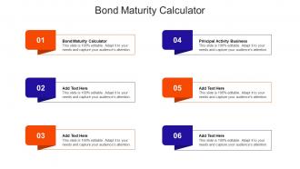 Bond Maturity Calculator In Powerpoint And Google Slides Cpb
