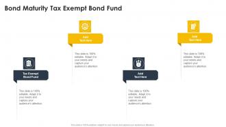 Bond Maturity Tax Exempt Bond Fund In Powerpoint And Google Slides Cpb