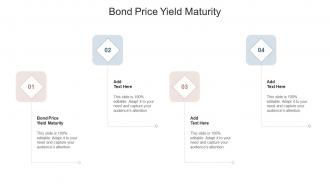 Bond Price Yield Maturity In Powerpoint And Google Slides Cpb