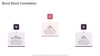 Bond Stock Correlation In Powerpoint And Google Slides Cpb
