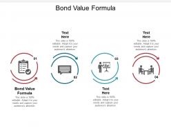 Bond value formula ppt powerpoint presentation gallery example cpb