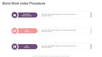 Bond Work Index Procedure In Powerpoint And Google Slides Cpb