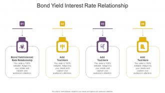Bond Yield Interest Rate Relationship In Powerpoint And Google Slides Cpb