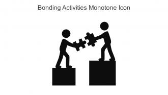 Bonding Activities Monotone Icon In Powerpoint Pptx Png And Editable Eps Format