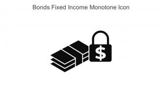 Bonds Fixed Income Monotone Icon In Powerpoint Pptx Png And Editable Eps Format