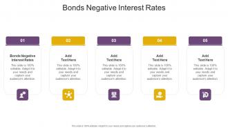 Bonds Negative Interest Rates In Powerpoint And Google Slides Cpb