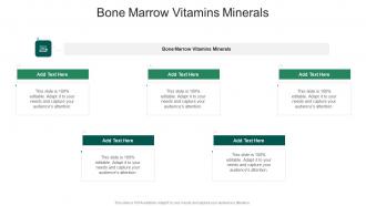 Bone Marrow Vitamins Minerals In Powerpoint And Google Slides Cpb