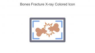 Bones Fracture X Ray Colored Icon In Powerpoint Pptx Png And Editable Eps Format