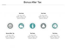 Bonus after tax ppt powerpoint presentation ideas graphics download cpb