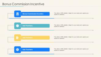 Bonus Commission Incentive In Powerpoint And Google Slides Cpb