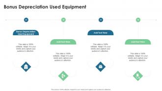 Bonus Depreciation Used Equipment In Powerpoint And Google Slides Cpb