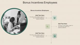 Bonus Incentives Employees In Powerpoint And Google Slides Cpb