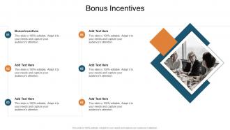 Bonus Incentives In Powerpoint And Google Slides Cpb