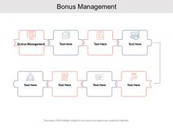 Bonus management ppt powerpoint presentation portfolio professional cpb