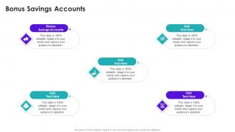 Bonus Savings Accounts In Powerpoint And Google Slides Cpb