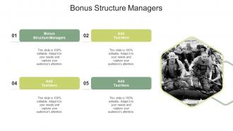 Bonus Structure Managers In Powerpoint And Google Slides Cpb