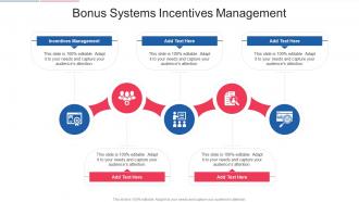 Bonus Systems Incentives Management In Powerpoint And Google Slides Cpb