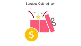 Bonuses Colored Icon In Powerpoint Pptx Png And Editable Eps Format