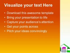 Book and the house conceptually future powerpoint templates ppt themes and graphics 0113