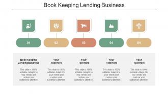 Book Keeping Lending Business Ppt Powerpoint Presentation Gallery Infographic Template Cpb