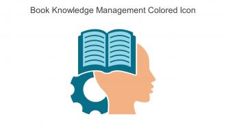 Book Knowledge Management Colored Icon In Powerpoint Pptx Png And Editable Eps Format