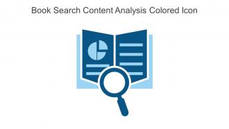 Book Search Content Analysis Colored Icon In Powerpoint Pptx Png And Editable Eps Format