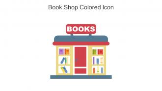 Book Shop Colored Icon In Powerpoint Pptx Png And Editable Eps Format