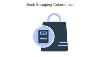 Book Shopping Colored Icon In Powerpoint Pptx Png And Editable Eps Format